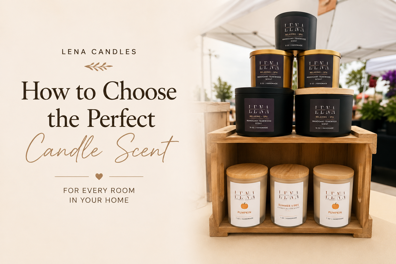 How to Choose the Perfect Candle Scent for Every Room in Your Home